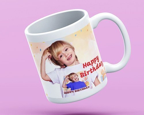 child printed mug